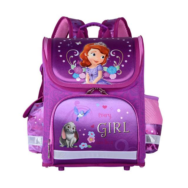 Girls School Bags Butterfly Waterproof Backpacks for Children in Black, Pink Purple Colours - Flickdeal.co.nz