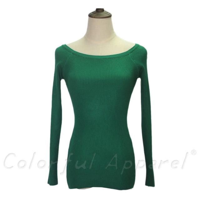 Women Long Sleeve Sweater  - 16 Colors - Flickdeal.co.nz