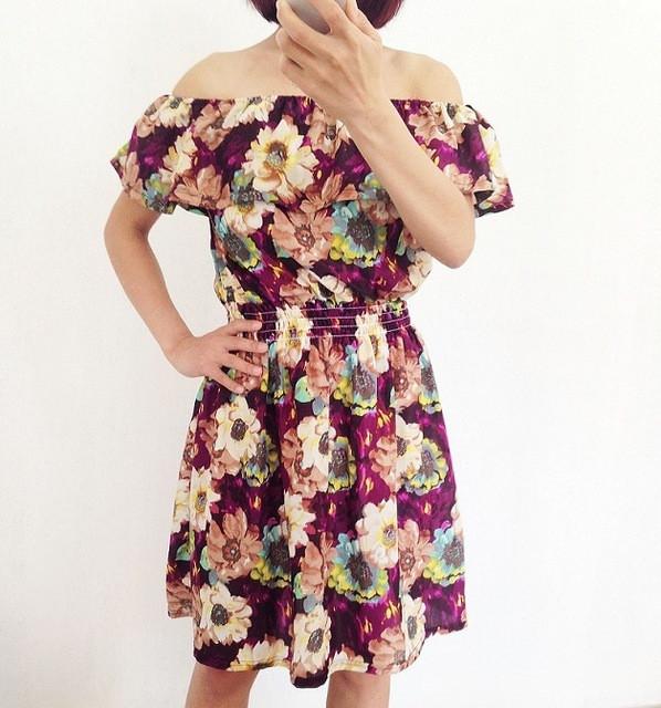 New Spring Summer Floral Print Dress for women -10 Designs - Flickdeal.co.nz
