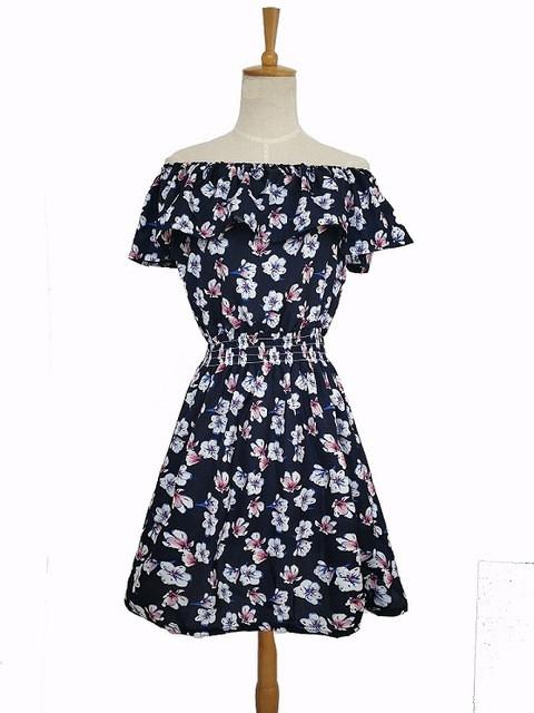 New Spring Summer Floral Print Dress for women -10 Designs - Flickdeal.co.nz