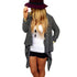 JECKSION Women Jacket Fashion Cardigan Warm Coat Outwear Tops Long Sleeve Coat Casual Outerwear Plus Size Winter Jacket - Flickdeal.co.nz