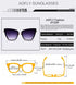 AOFLY New Fashion Women Sunglasses Square Style Anti-Reflective UV400 - Flickdeal.co.nz