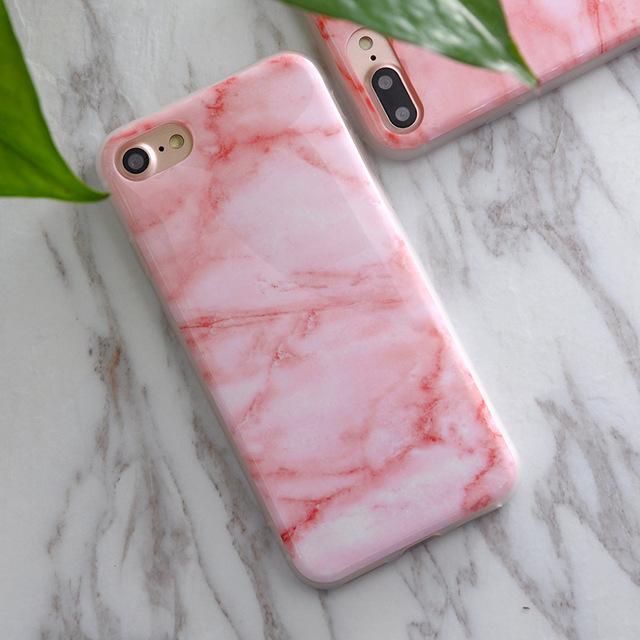 Marble stone Phone Case for iphone - Flower Granite Scrub Marble Stone image Painted Silicone Phone Case - Flickdeal.co.nz