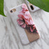 Marble stone Phone Case for iphone - Flower Granite Scrub Marble Stone image Painted Silicone Phone Case - Flickdeal.co.nz