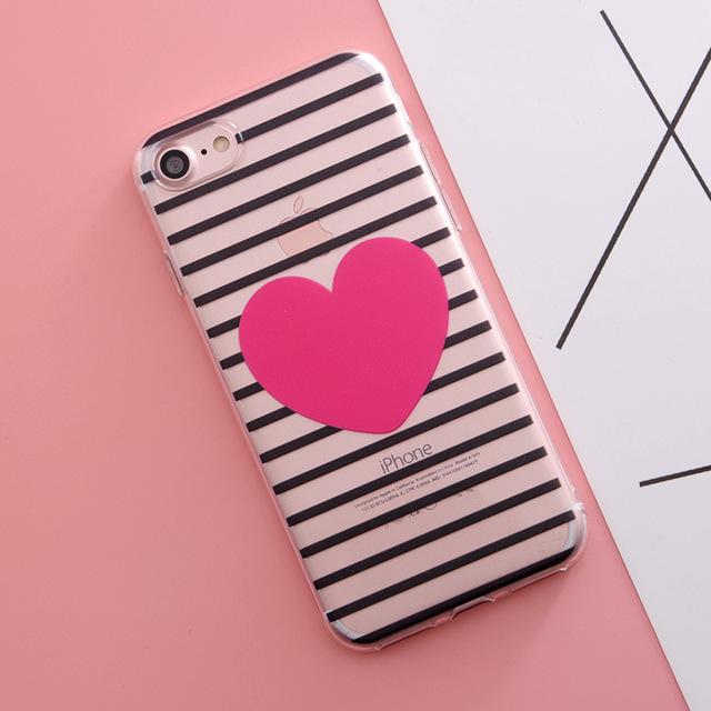 Case For iphone 7 7plus 6 6s 6plus 5 5s Fruit Flower Plants Cactus Pattern Silicone Phone Case - Flickdeal.co.nz