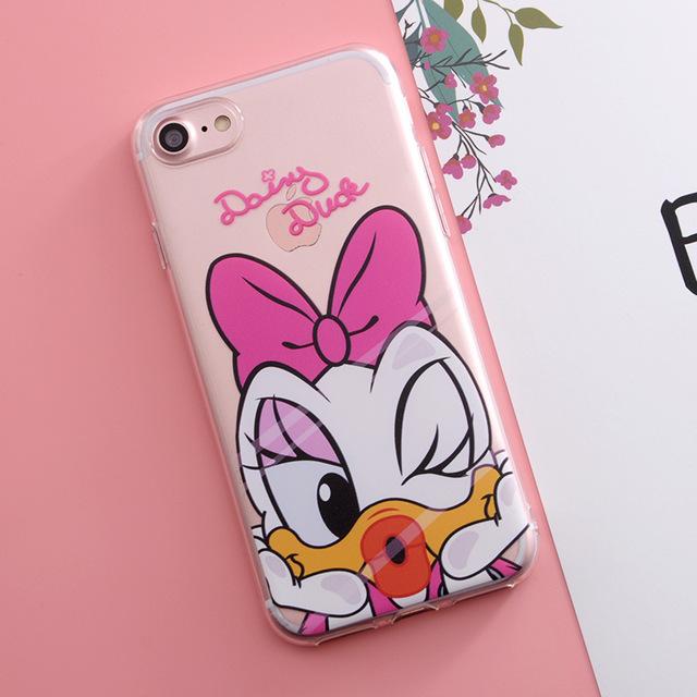 Case For iphone 7 7plus 6 6s 6plus 5 5s Fruit Flower Plants Cactus Pattern Silicone Phone Case - Flickdeal.co.nz
