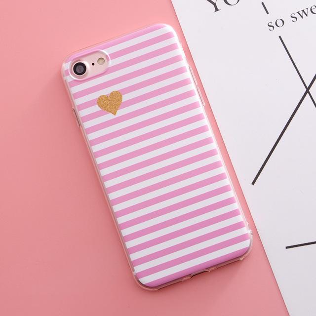 Case For iphone 7 7plus 6 6s 6plus 5 5s Fruit Flower Plants Cactus Pattern Silicone Phone Case - Flickdeal.co.nz