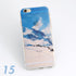 Phone Cases Forest Ocean Snow Mountain landscape Scenery Soft TPU Phone Case For iphone 5 5s SE 6 6s 7 6plus Case - Flickdeal.co.nz