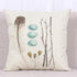 Cushion Covers - Deer Pattern Cotton Cushion Cover - 40013 - Flickdeal.co.nz