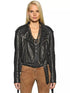 Women Autumn Motorcycle Faux Leather Jackets -H456 - Flickdeal.co.nz