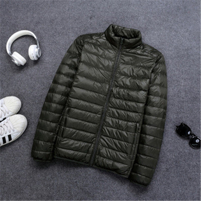 New Casual Ultralight Mens Duck Down Jackets -T543 - Flickdeal.co.nz