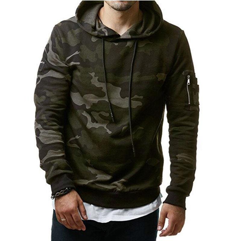 Mens Military Hoodies and Sweatshirts - Hooded Pullover for Men 3XL - Flickdeal.co.nz
