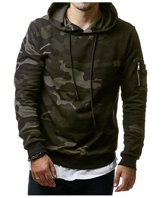 Mens Military Hoodies and Sweatshirts - Hooded Pullover for Men 3XL - Flickdeal.co.nz