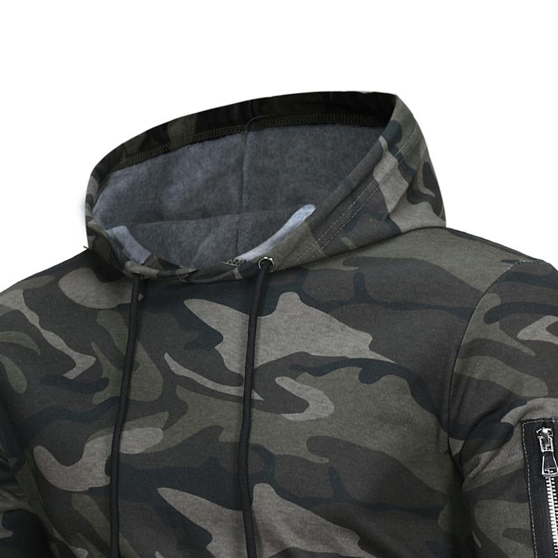 Mens Military Hoodies and Sweatshirts - Hooded Pullover for Men 3XL - Flickdeal.co.nz