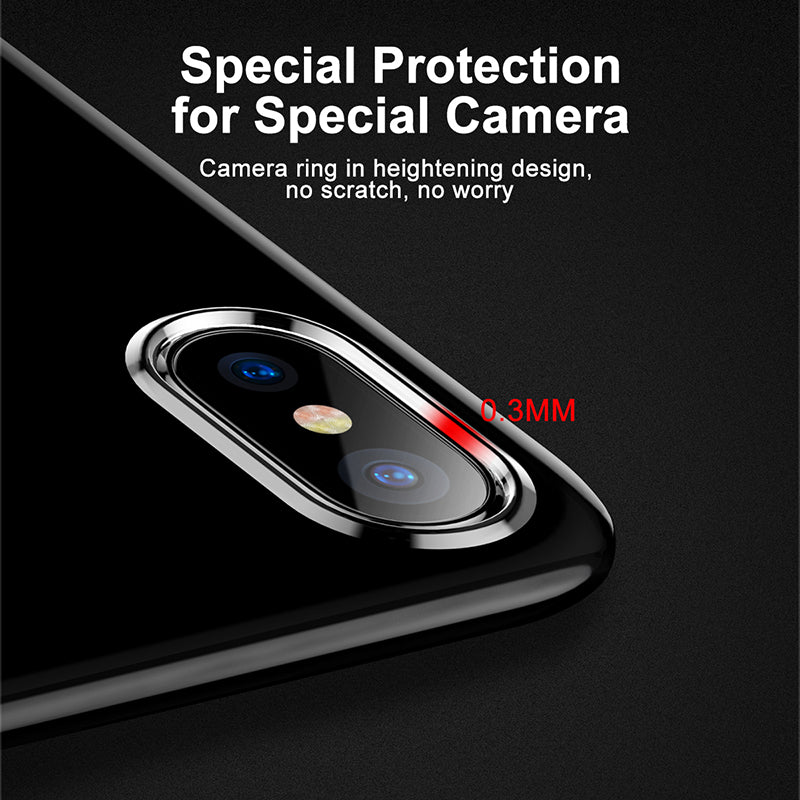 Dirt-resistant Case For iPhone X 10 Capinhas Ultra Thin Clear Soft TPU Silicone Cover Case For iPhone - Flickdeal.co.nz
