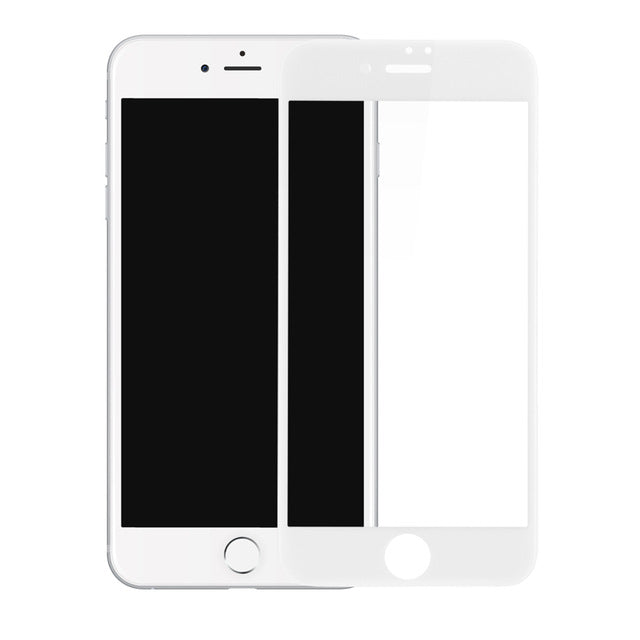 Premium 0.23mm Screen Protector Tempered Glass For iPhone 8 7 Plus 3D Full Cover Protective Toughened Glass Film - Flickdeal.co.nz