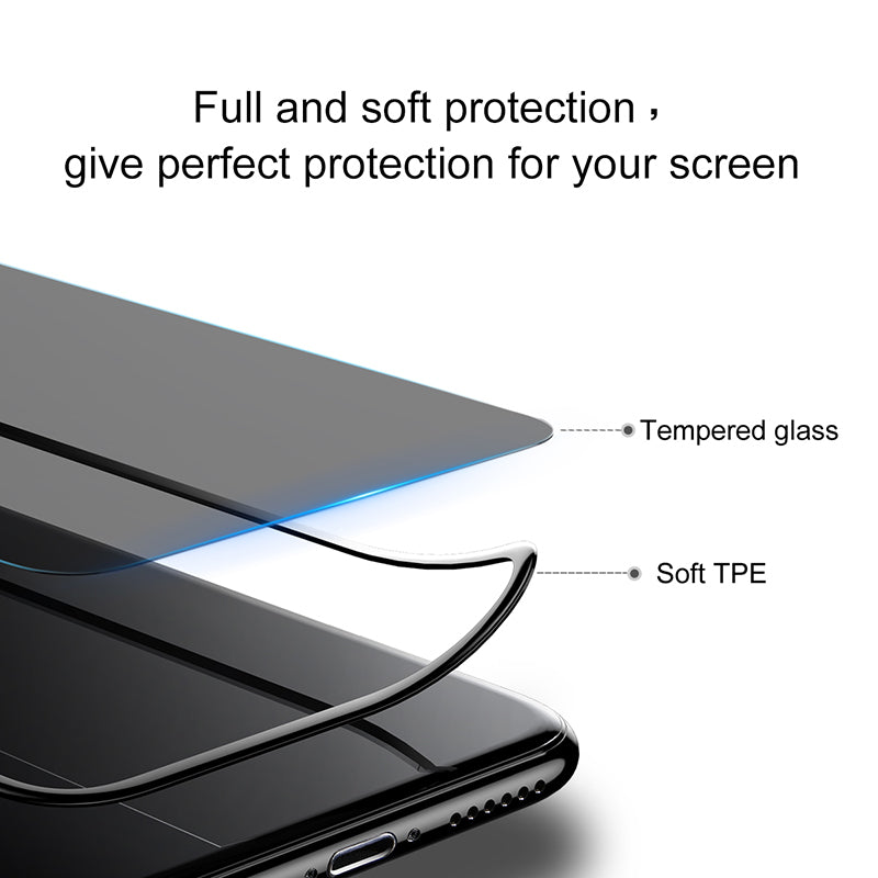 Screen Protector For iPhone X 10 Privacy Anti Peeping Tempered Glass 3D Anti-Glare Film For iPhoneX IX Toughened Glass - Flickdeal.co.nz
