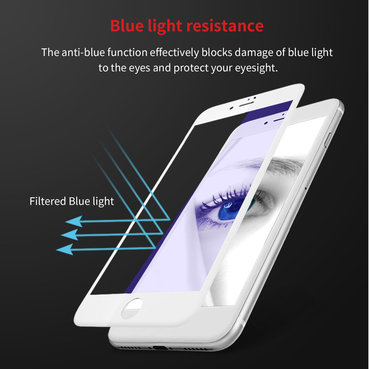 Premium Screen Protector Tempered Glass For iPhone 8 7 3D Frosted Protection Full Cover Glass Film For iPhone 8 7 Plus - Flickdeal.co.nz