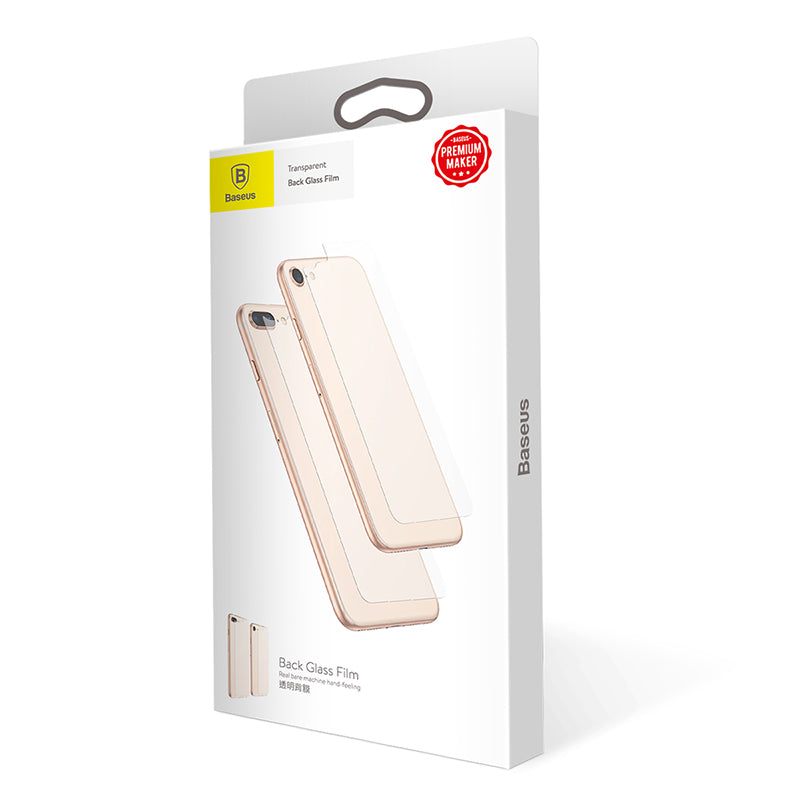 Back Screen Protector 0.3MM For iPhone 8 Rear Tempered Glass For iPhone 8 Plus Reverse Protective Toughened Glass Film - Flickdeal.co.nz