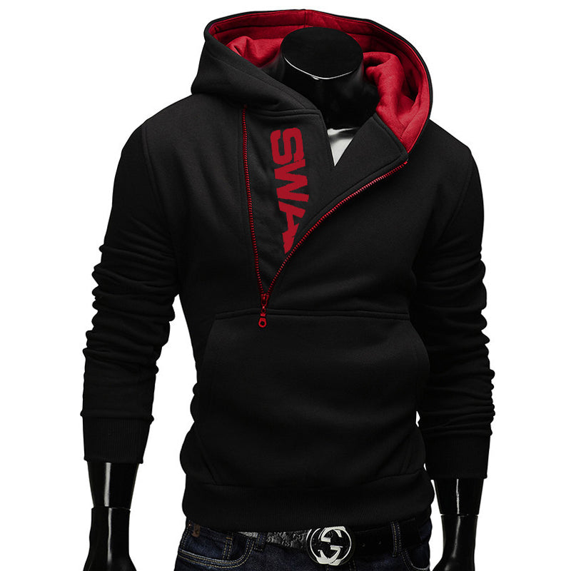 New Fashion Zipper Hoodies for Men Slim Pullover Tracksuit for Men - Flickdeal.co.nz