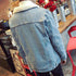 New Fashion Men Denim Jackets and Coats Blue and Black Denim - Flickdeal.co.nz