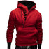 New Fashion Zipper Hoodies for Men Slim Pullover Tracksuit for Men - Flickdeal.co.nz