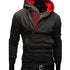 New Fashion Zipper Hoodies for Men Slim Pullover Tracksuit for Men - Flickdeal.co.nz
