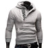 New Fashion Zipper Hoodies for Men Slim Pullover Tracksuit for Men - Flickdeal.co.nz