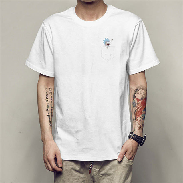 New Fashion Summer Short Sleeve Men's Tshirt - Flickdeal.co.nz