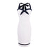 Cotton White Casual Sheath Dress FY67 - Flickdeal.co.nz