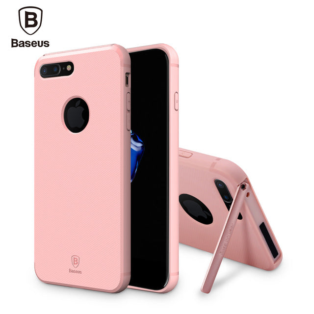 Phone Cover For Apple iPhone 7 Case For iPhone 7 Plus Case Kickstand Holder Hard Back Case - Flickdeal.co.nz