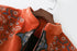 NEW FASHION fall new orange velveteen embroidery jacket U78G