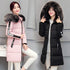 NEW FASHION jacket - big fur collar personality 5 letters long slim size thick jacket