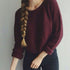 Pullover Sweater for Women - Korean Style Long Sleeve Crop Knitted jumper - Flickdeal.co.nz