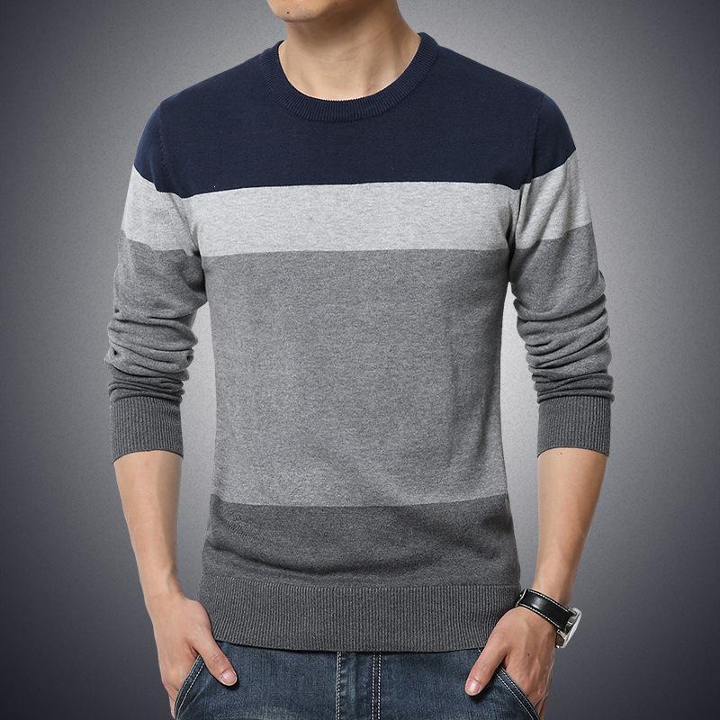 Men's Casual Knitted Sweater - Flickdeal.co.nz