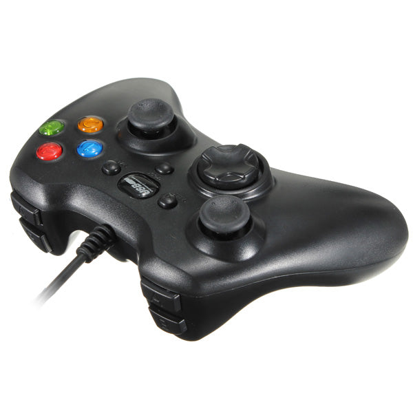 Dual Shock Wired USB Game Controller Joypad for PC
