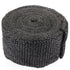 5cm x 5m Black Exhaust Manifold Header Down Pipe Heat Wrap Front Pipe