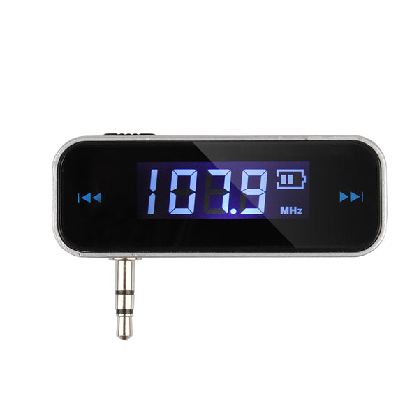 Wireless 3.5mm Car Music Audio FM Transmitter For iPod Mobile iPhone